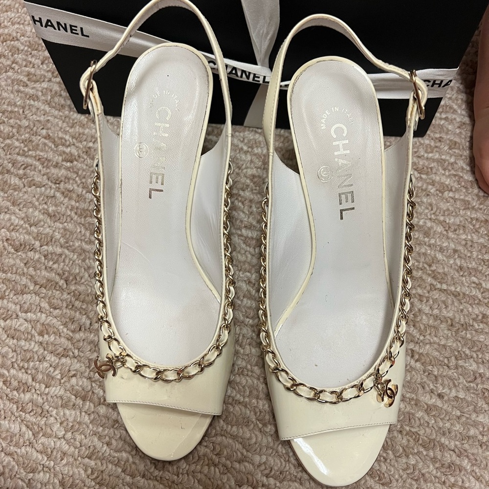 Chanel Kitten Heels